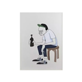 Yusuke Hanai, DOWN BUT NOT OUT (Print) (2020) - Silkscreen