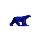 Yves Klein - L'Ours Pompom - Handcrafted resin finished in Yves Klein Blue
