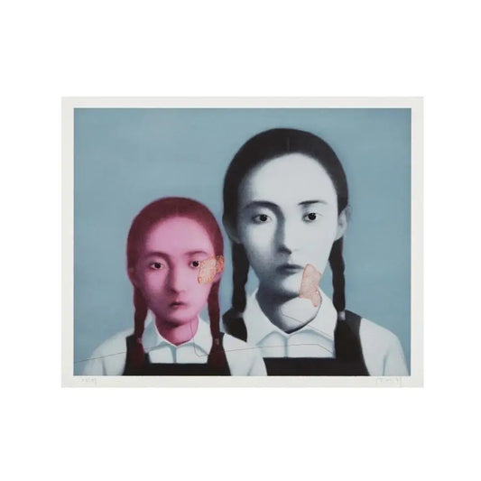 ZHANG XIAOGANG  - Two Sisters (from Bloodlines : The Big Family) (2003) LYNART STORE