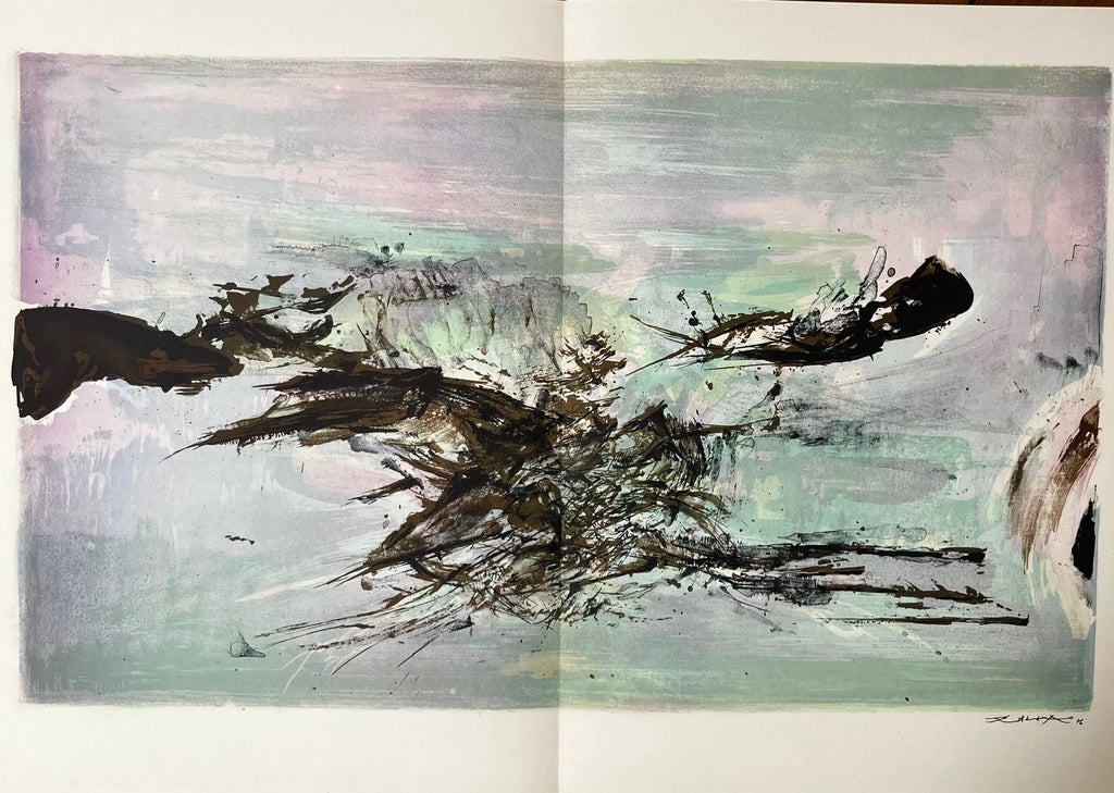 Zao Wou Ki, À La Gloire de l’image et art poétique (1976) LYNART STORE