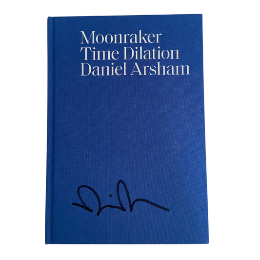 Daniel Arsham Moonraker Time Dilation signiertes Buch
