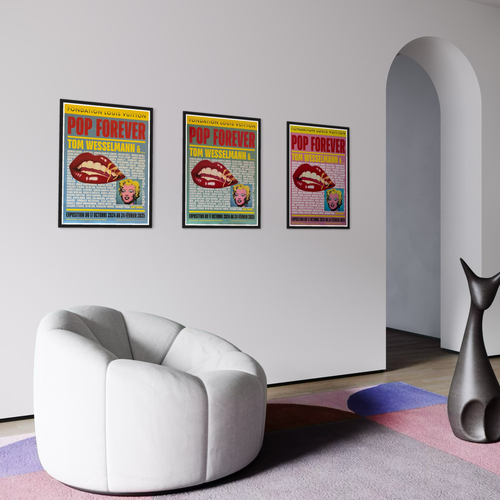 Tom Wesselmann - Set of 3 original prints - FONDATION VUITTON PARIS (2024)
