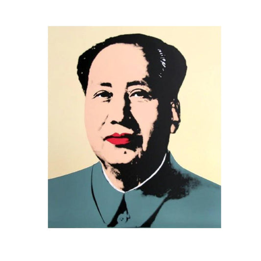 Andy Warhol - Mao Yellow  - 1980 - Sérigraphie Officielle