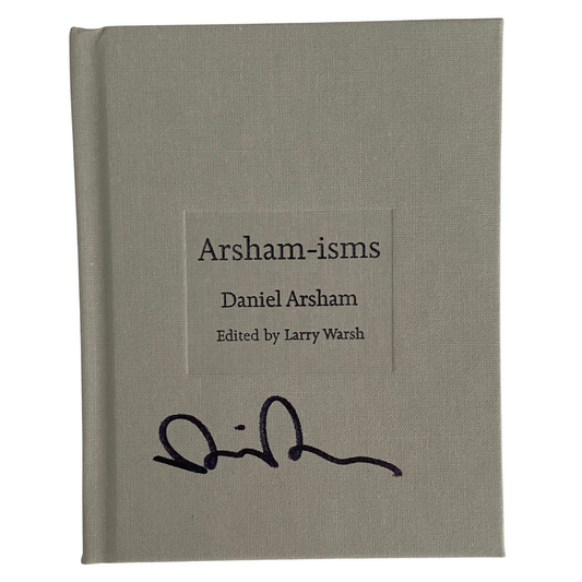 Daniel Arsham ARSHAM-ISMS Libro firmato - Edizione limitata