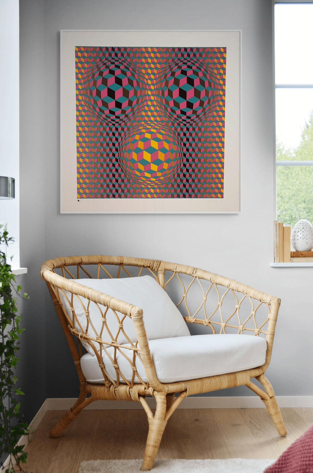 Victor Vasarely - Virgo (1982)