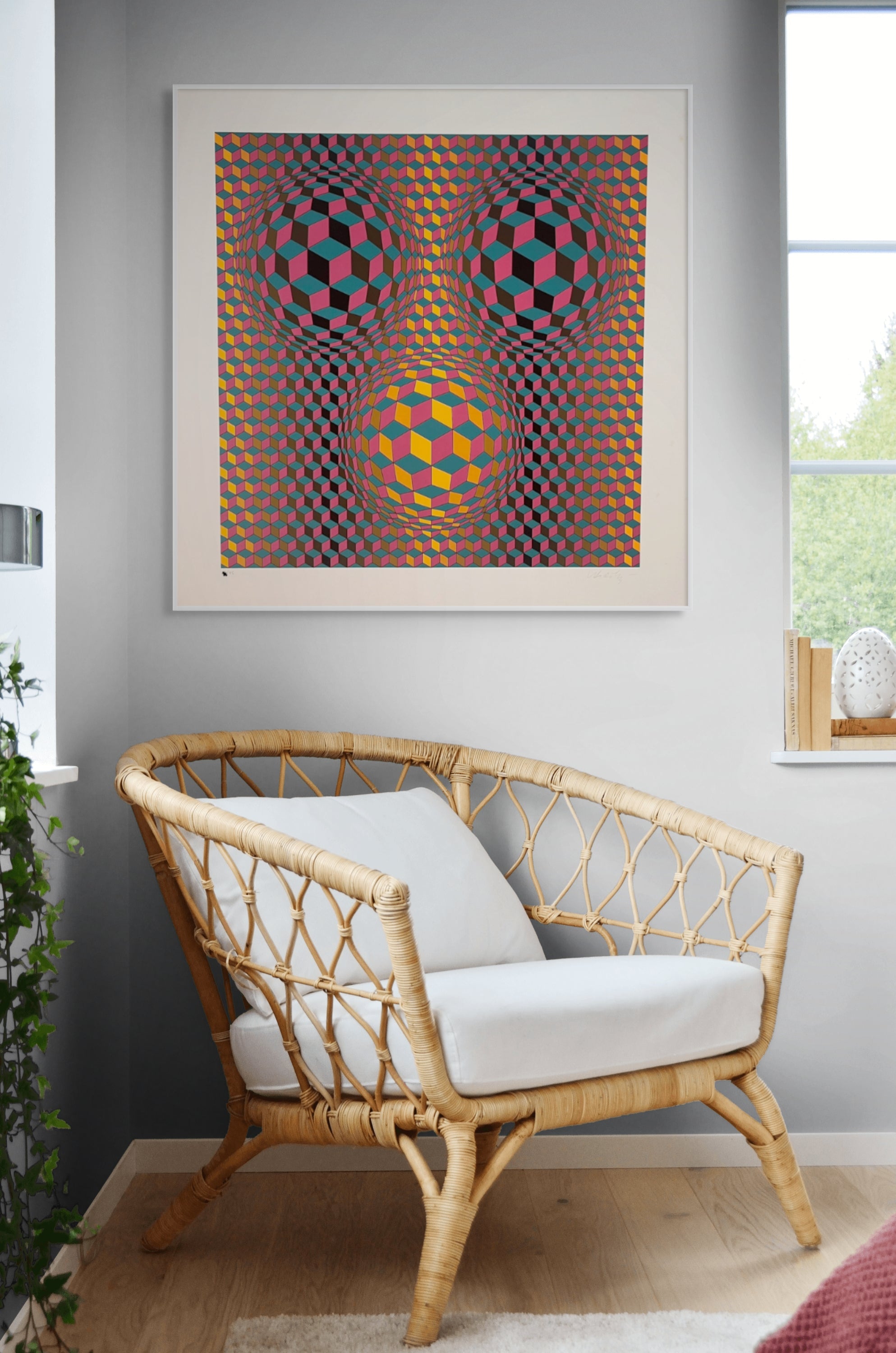 Victor Vasarely - Virgo (1982)