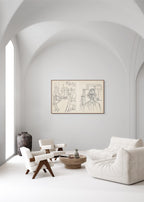 Alberto GIACOMETTI - Studio with Annette from La Double Vue (1964)