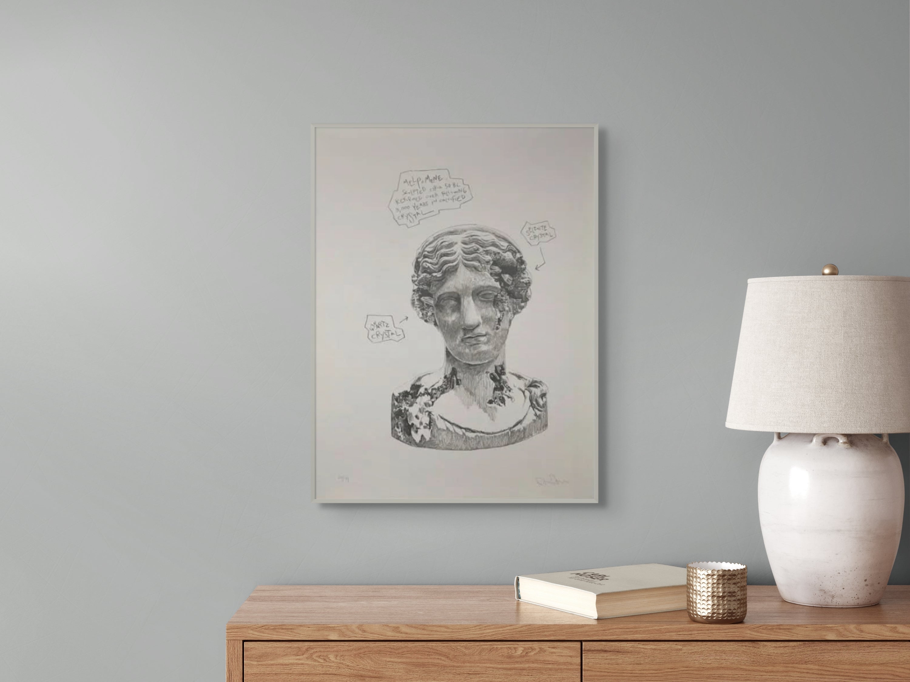 Daniel Arsham - Eroded Classical Print - Venus of Arles (2020)