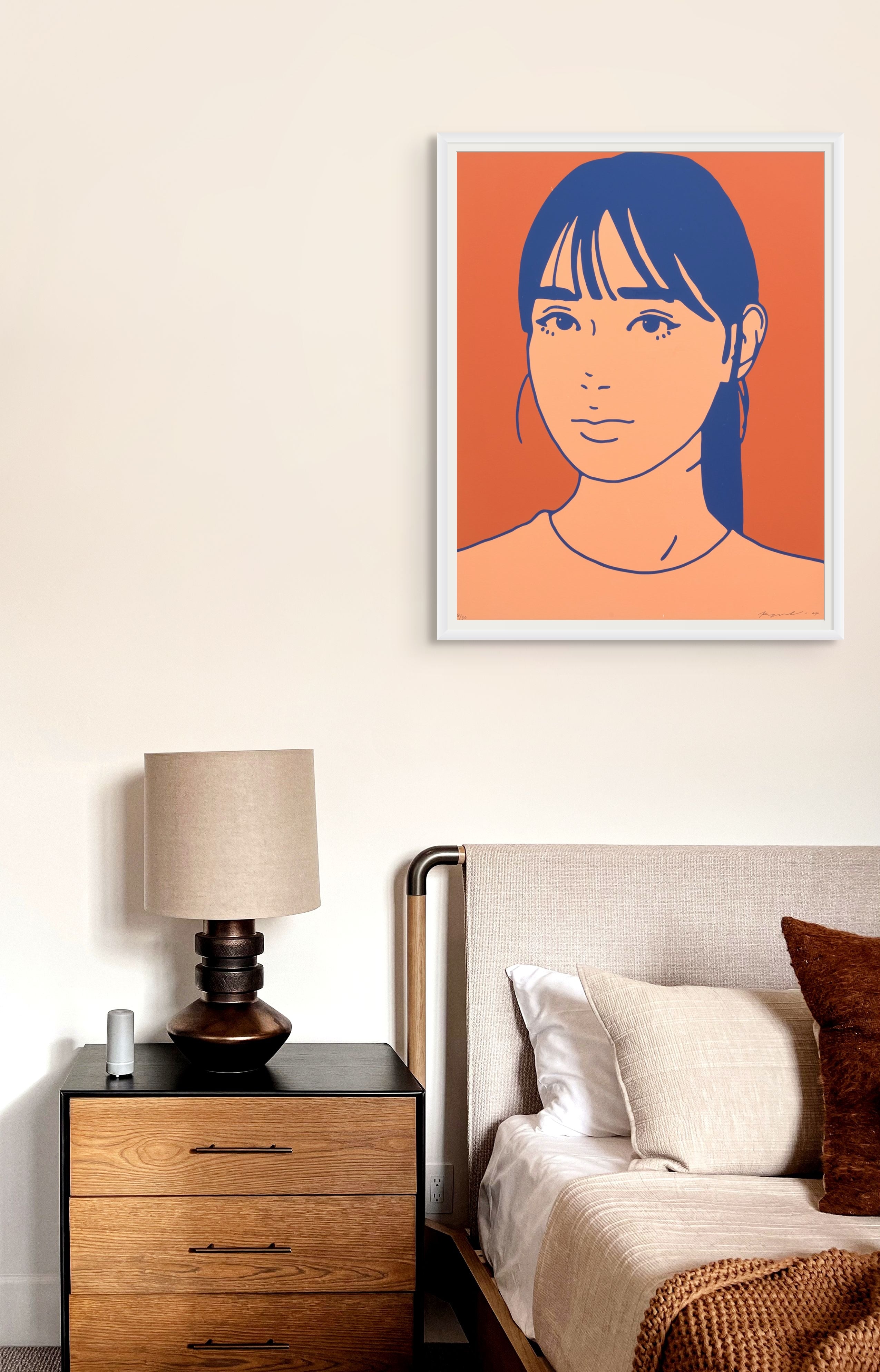 KYNE - Untitled (orange) 2024 - 3 colors screenprint – LYNART STORE
