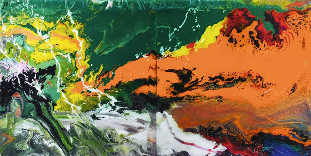 Gerhard Richter - Flow (P15) (2013-2016)