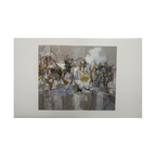 George Condo - Plate 16 Compression noire et rouge (2011) I Édition limitée