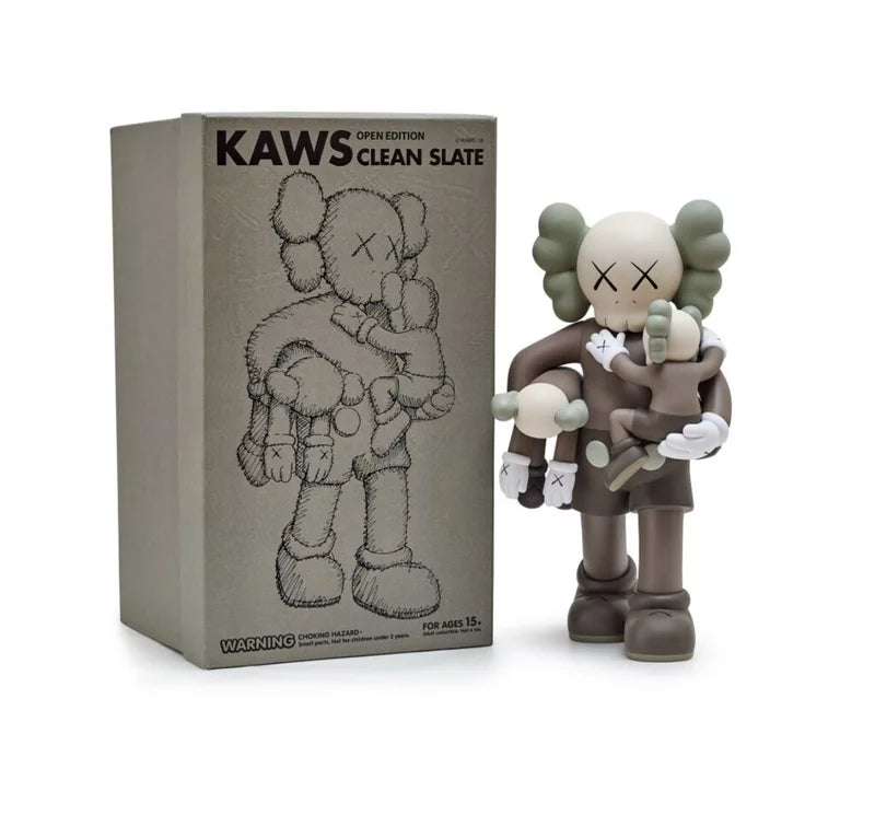 KAWS, Clean Slate Vinyl Figure Brown,2018