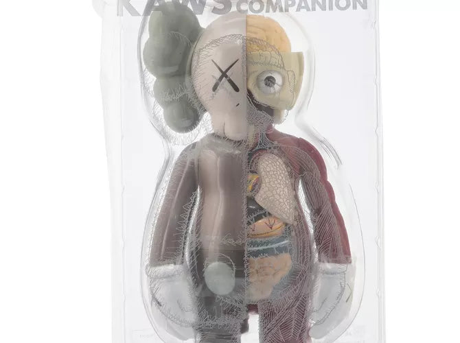 KAWS, Companion Flayed Open Edition Figura in vinile marrone, 2016