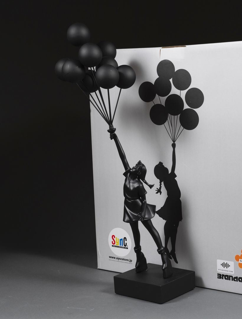 Banksy x Medicom - Flying Balloon Girl (Noir)