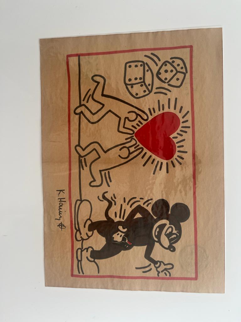 Keith Haring Untitled, Ink Drawings