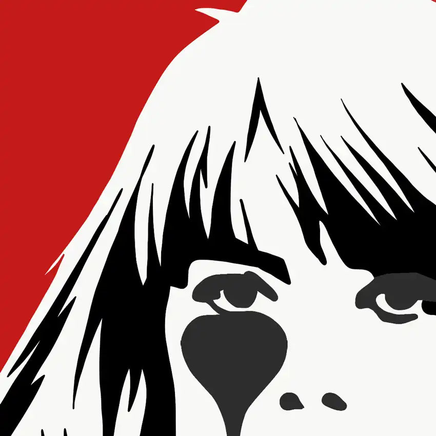 Pure Evil - Françoise Hardy - La pesadilla de Jacques Dutronc - Edición roja y negra