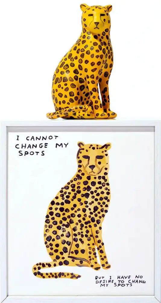 David Shrigley – I Can’t Change My Spots, Skulptur