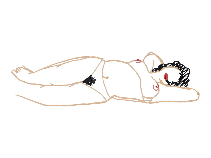Tom Wesselmann Hedy Sandpaper 1985 enamel on cut out steel Pop Art
