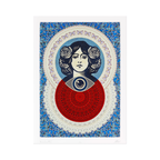 Shepard Fairey & Damien Hirst – Third Eye Butterfly Mandala (Blue) Small