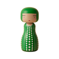 Yayoi Kusama – Kokeshi à pois verts