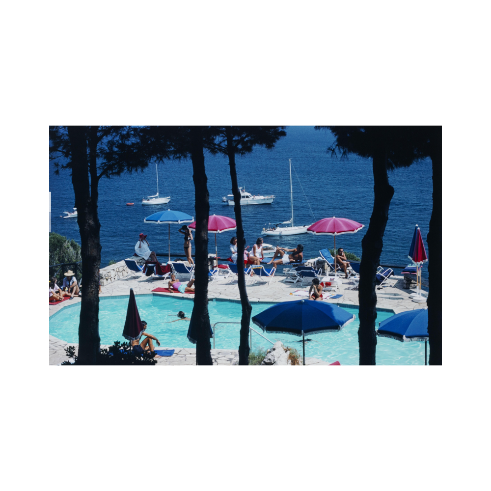 Slim Aarons – Hotel Il Pellicano (1980)