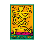 Keith Haring – Montreux Festival de Jazz, Juillet (Vert)