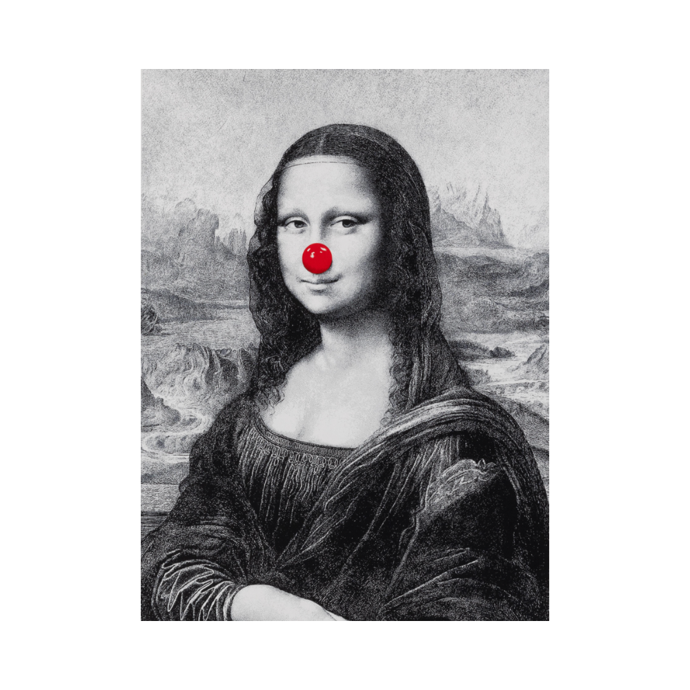 Mr Brainwash – Mona Garde le sourire