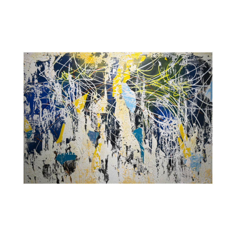 José Parlá – Painting Moving in Step with the Times