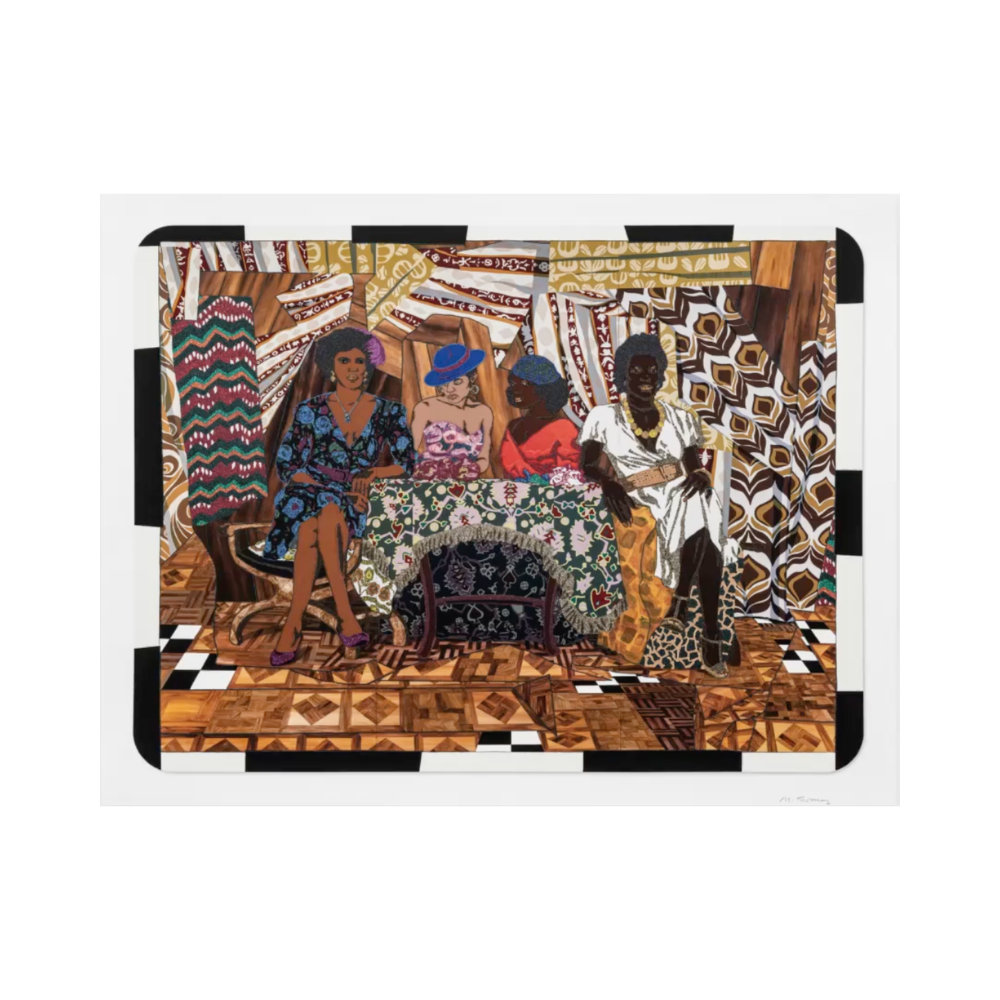 Mickalene Thomas – Girlfriends & Lovers