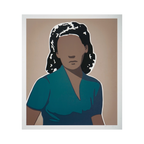 alt="Adriana Oliver Someone To Love 2021 screenprint on Somerset Velvet paper 86x72 cm limited edition of 75"
