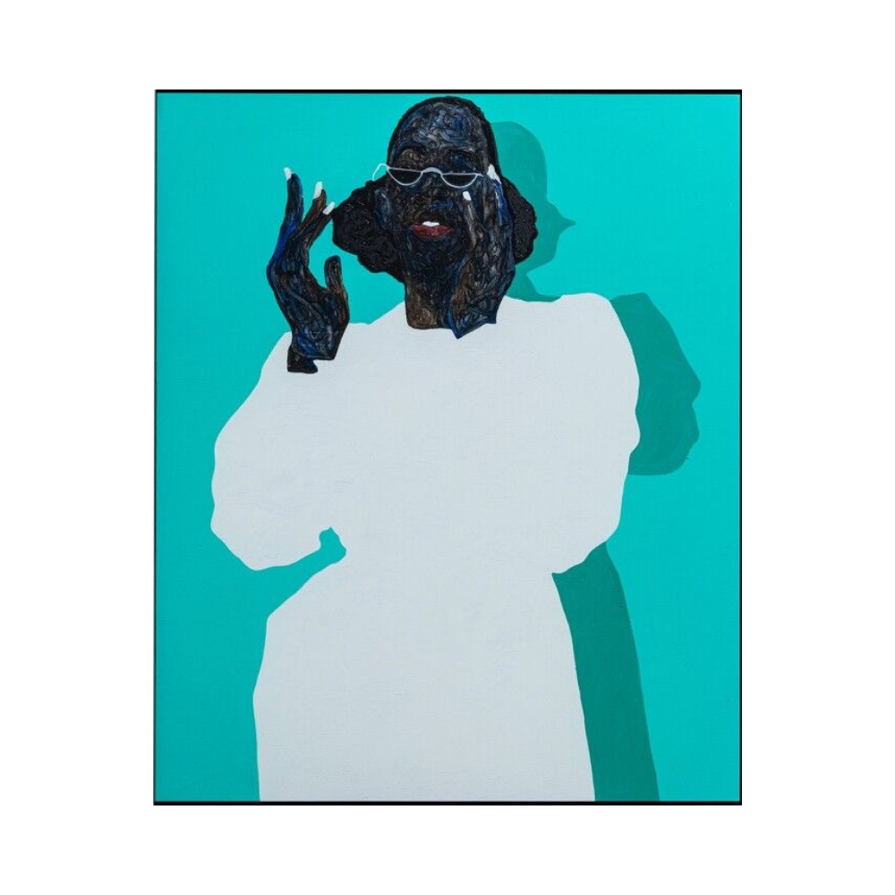 Amoako Boafo – White Nail Polish