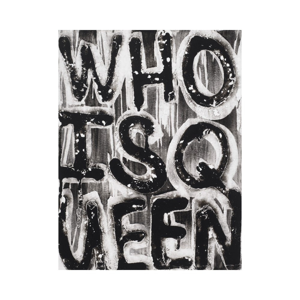 Adam Pendleton – Untitled (Who Is Queen?)