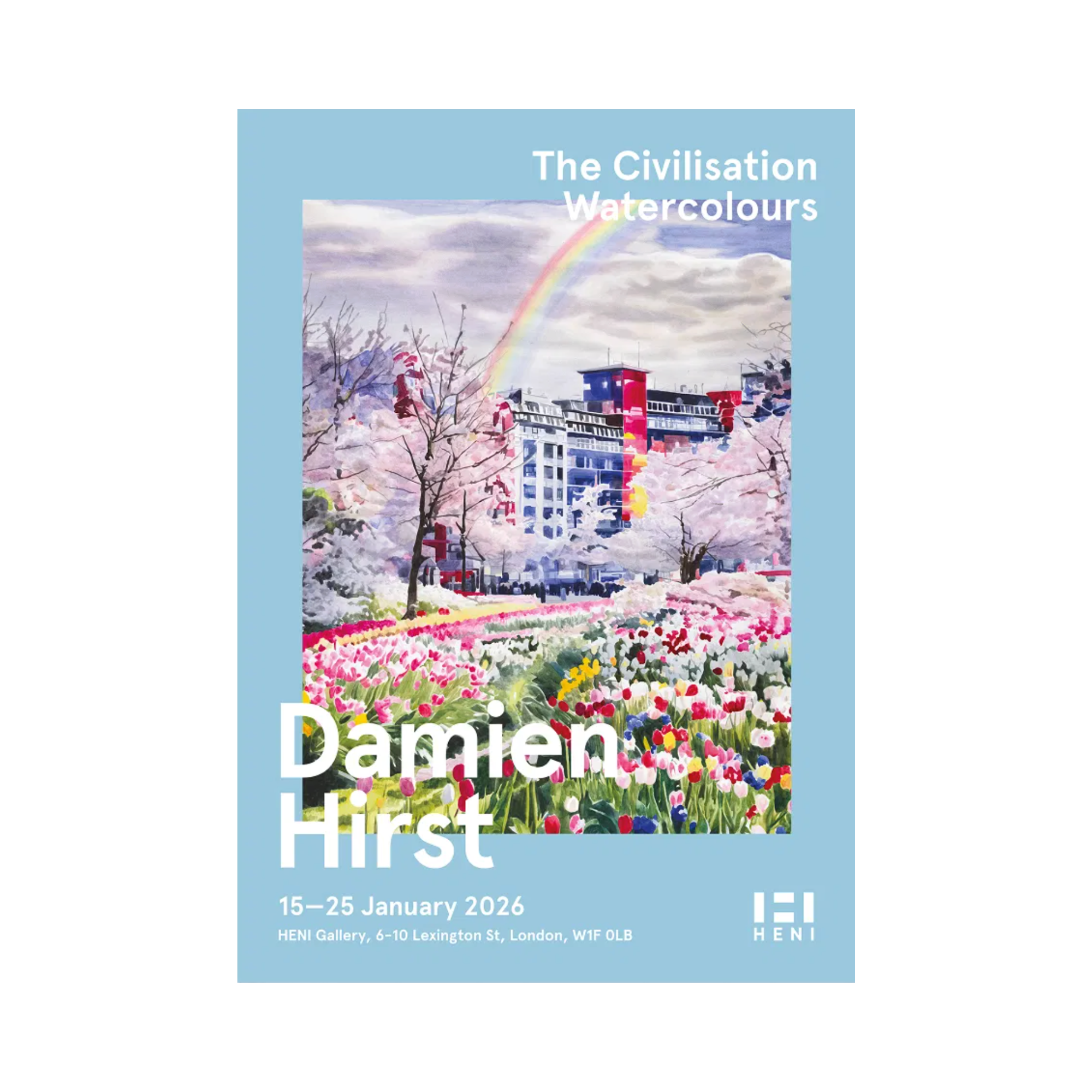 Damien Hirst, Pot au noir H13-12 (2023)