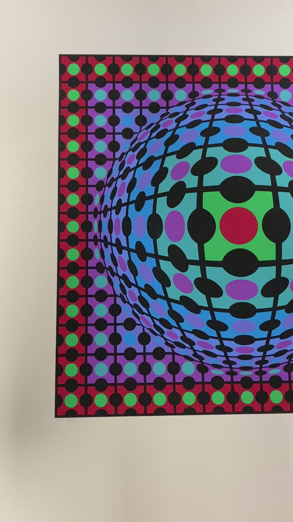 Victor Vasarely - Procion-3 (1977) I Limited Edition