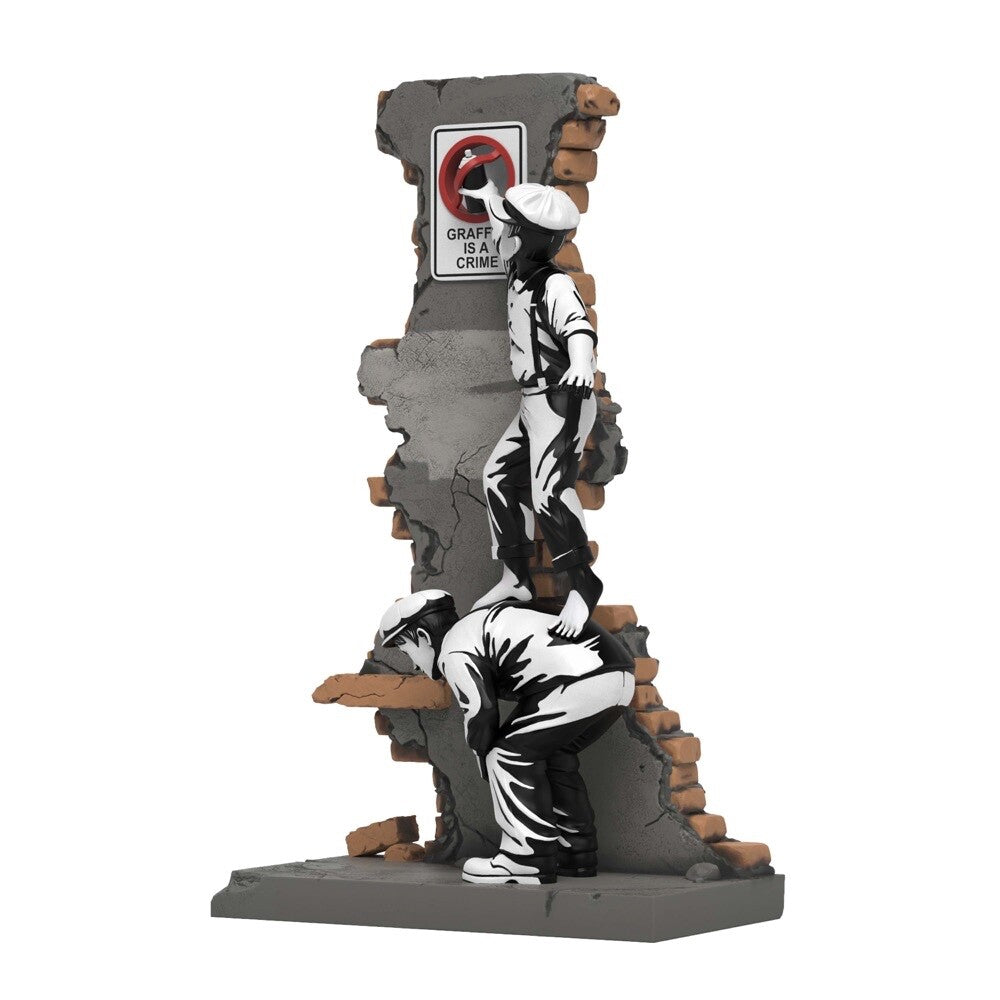 Banksy – Graffiti Crime | Polystone Sculpture Edition – LYNART STORE