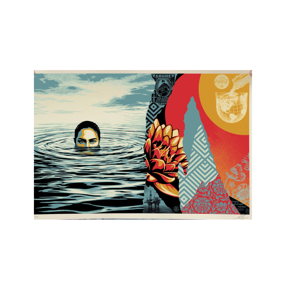 Shepard Fairey, Ominous Ripple (2026)