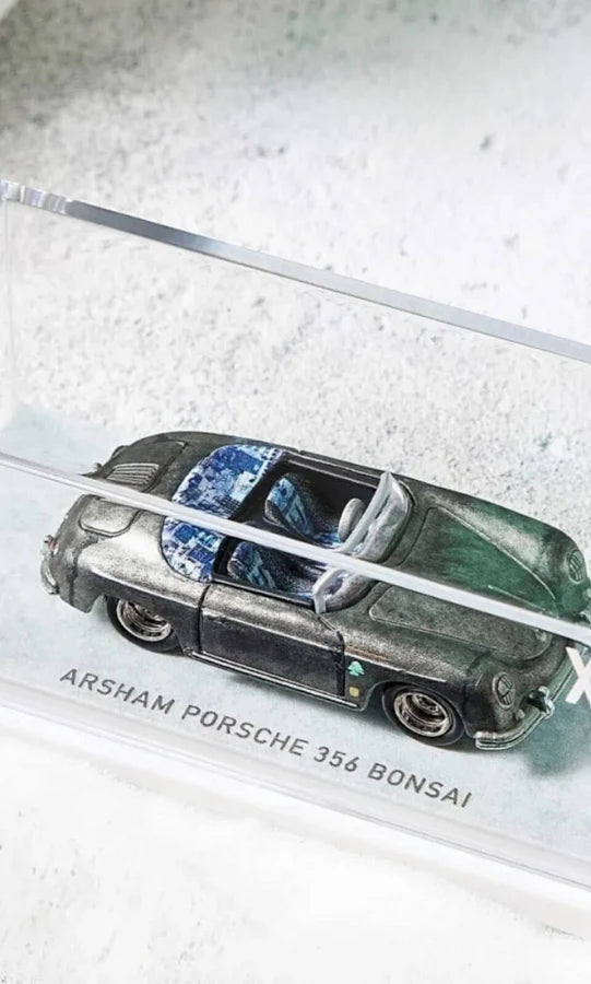 DANIEL ARSHAM × HOT WHEELS — Porsche 356 “Bonsai” (RLC, 1:64 DANIEL ARSHAM × HOT WHEELS — Porsche 356 “Bonsai” (RLC, 1:64
