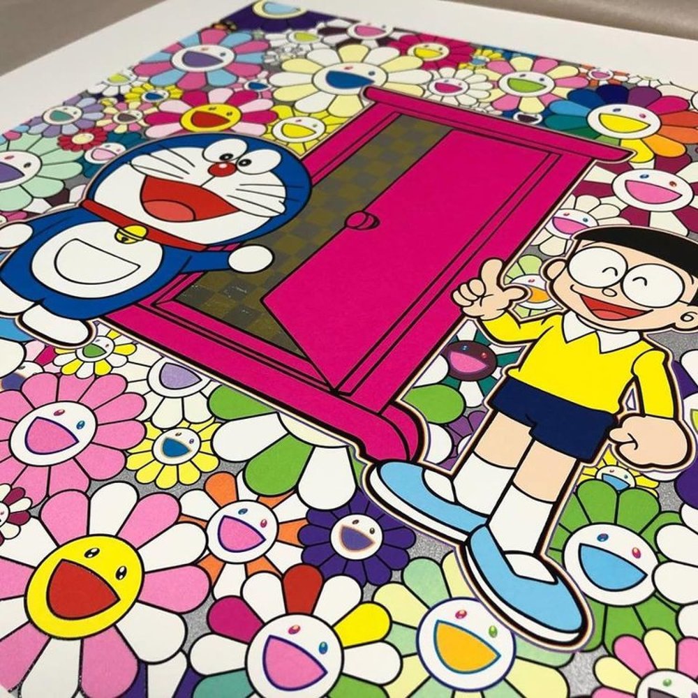 Takashi Murakami, Set of 2 screenprints