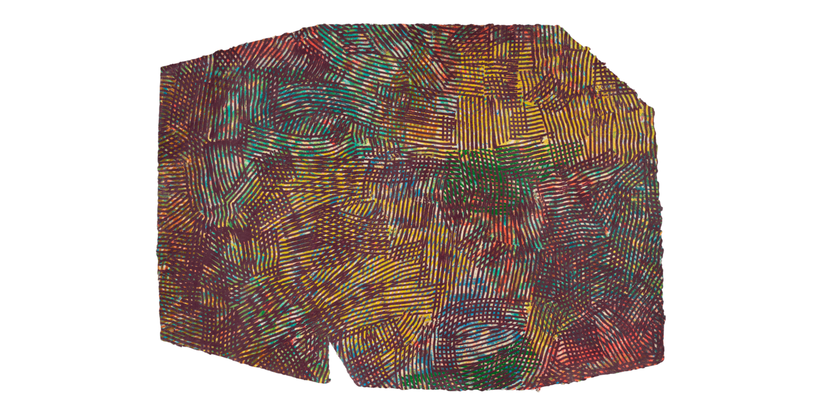 Sam Gilliam – Lattice: Three Plates (1982) I Limited Edition