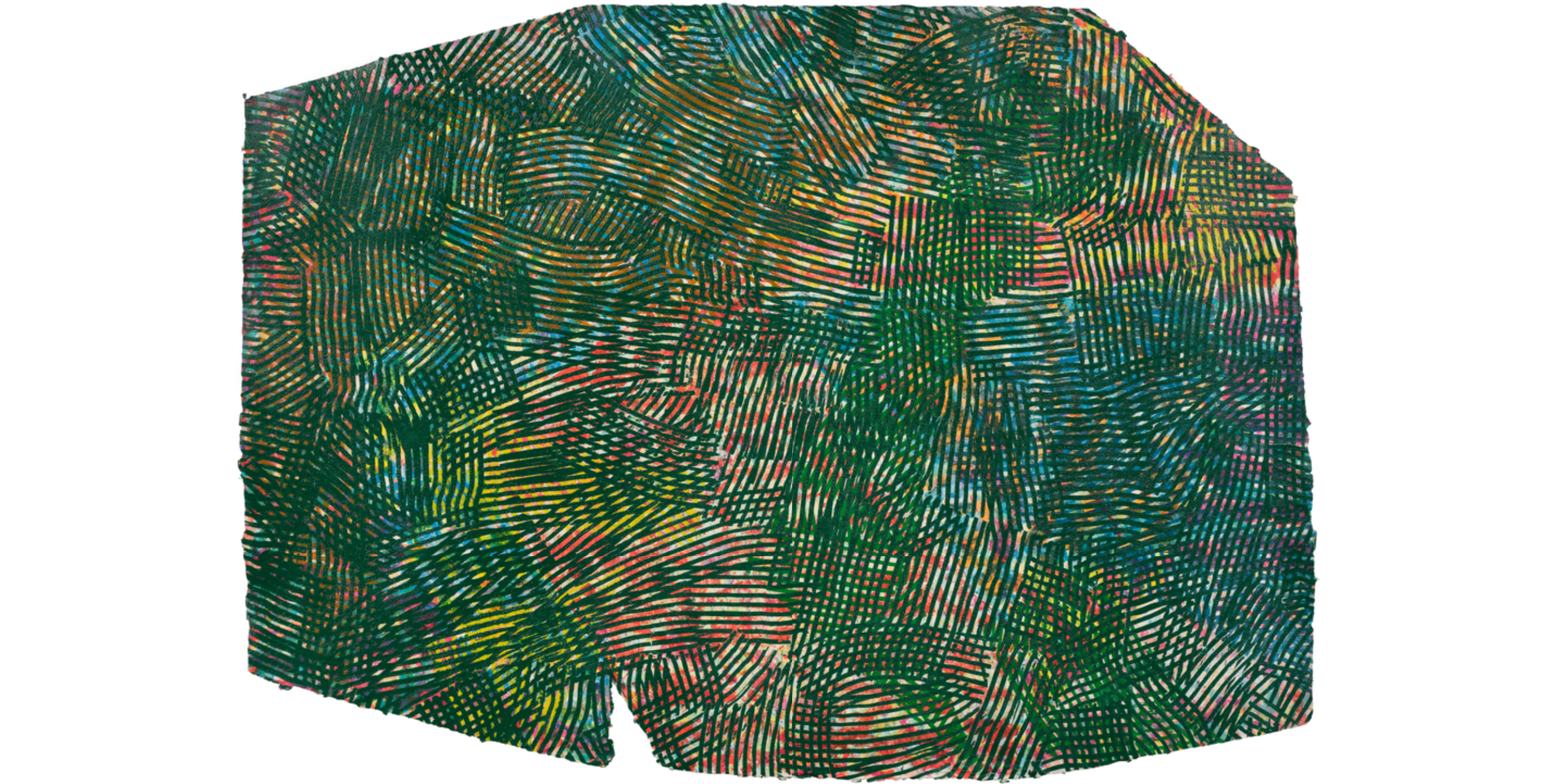 Sam Gilliam – Lattice: Three Plates (1982) I Limited Edition