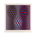 Victor Vasarely - Conjonction (1987) I Limited Edition