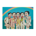 Zeng Fanzhi - Rainbow (Mask Series 1997 no.8)