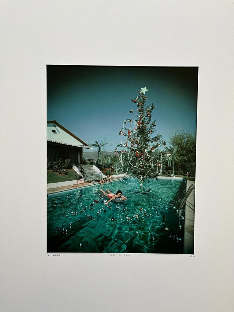 Slim Aarons - Christmas Swim - Edición agotada