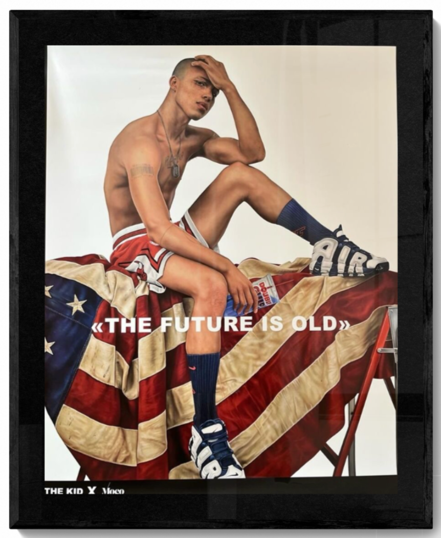 Serigrafía offset - The Kid, The Future is Old - MocoMuseum (Edición estrictamente limitada)