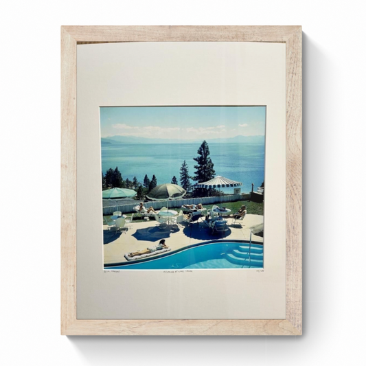 Slim Aarons - Relaxing at Lake Tahoe - Sold out edition
