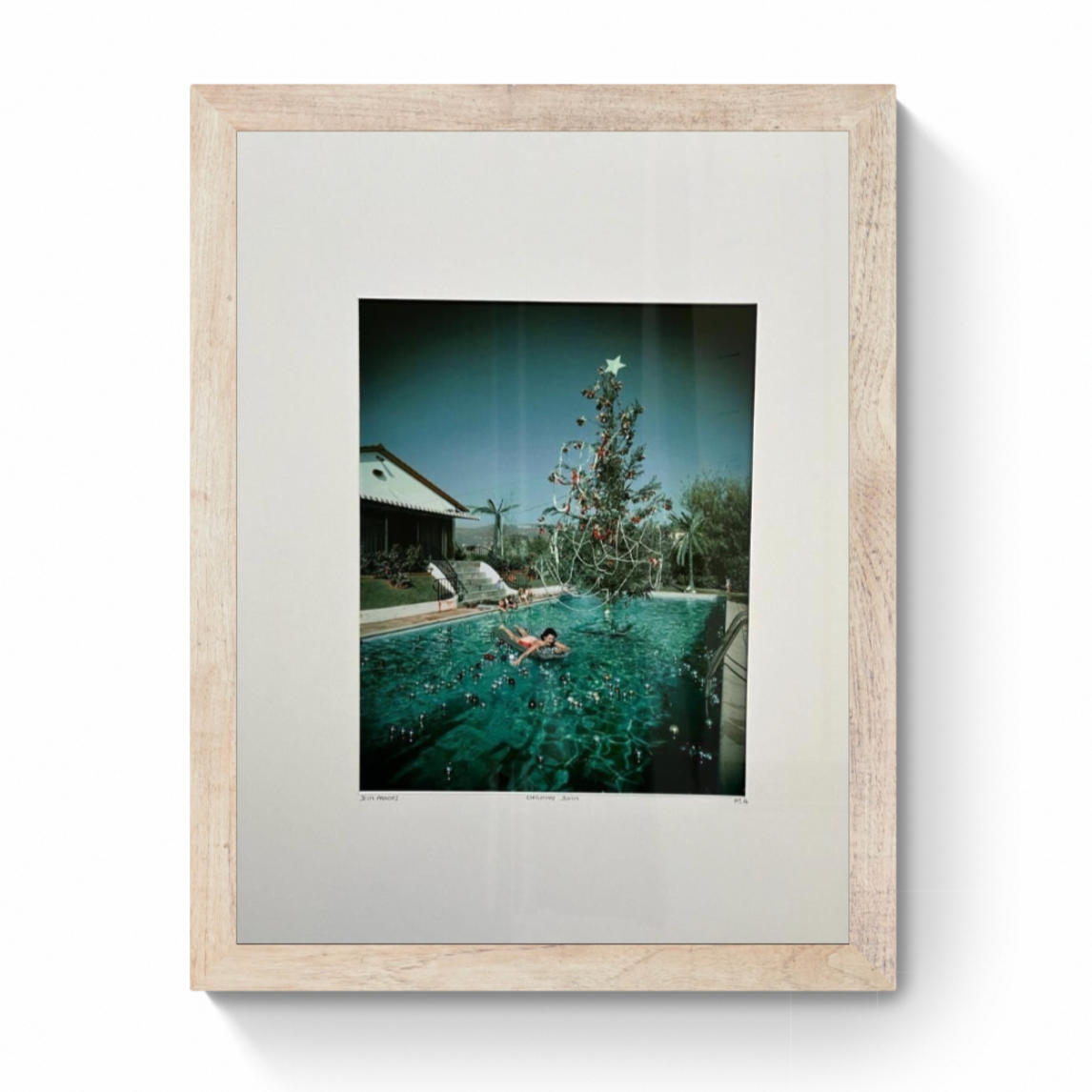 Slim Aarons - Christmas Swim - Sold Out Edition