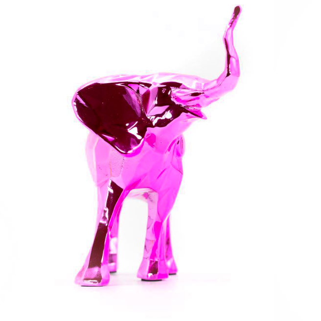 Richard Orlinski - Elephant Spirit (Pink Edition) - Exclusive Offer