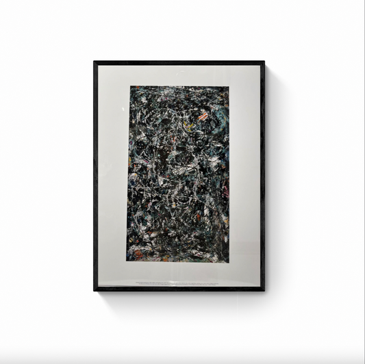 Jackson Pollock, Full Fathom Five, offizielle Offset-Lithographie