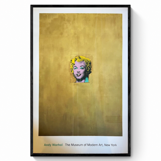 安迪·沃霍尔，《金色玛丽莲·梦露》，1962 年，胶印石版画