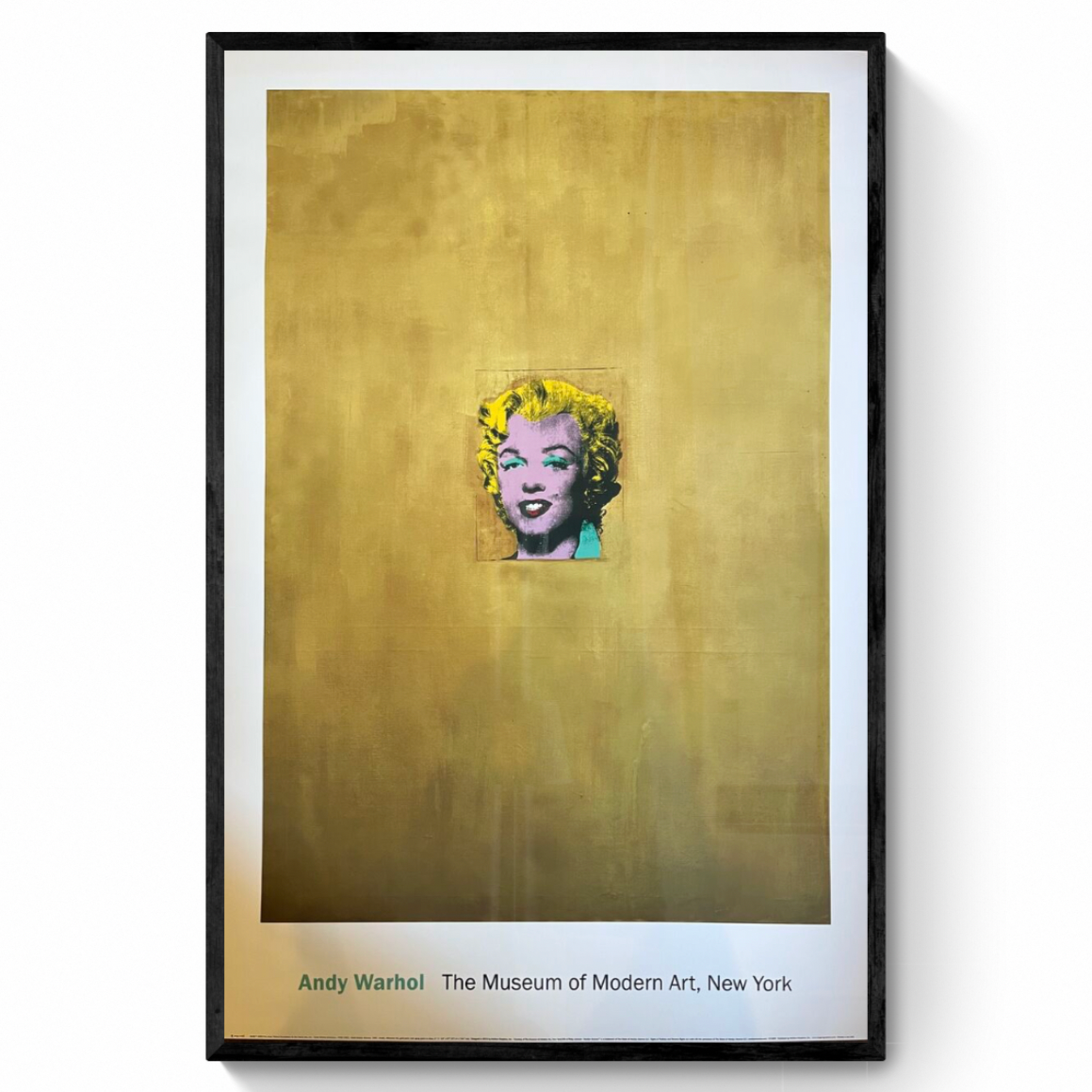 Andy Warhol, Marilyn Monroe dorada, 1962, litografía offset